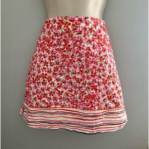 Lady Hagen Red and Pink Skorts Floral Delight